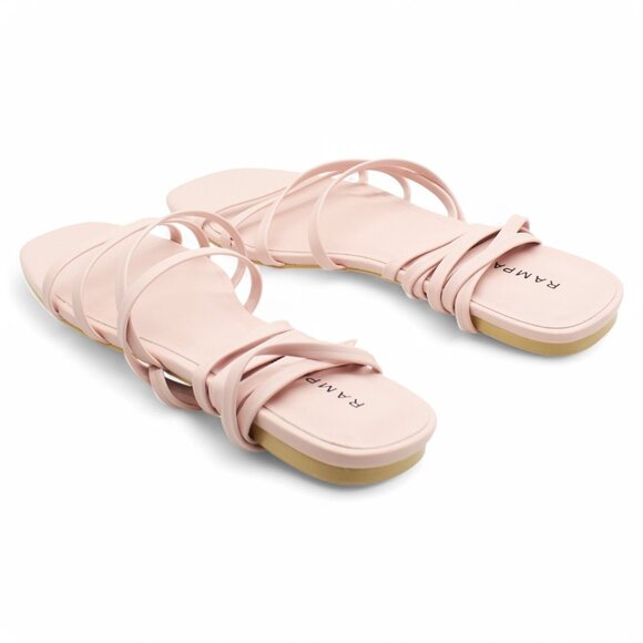 Rampage Athena Strappy Square Toe Sandal (Women S) - Picture 7 of 8